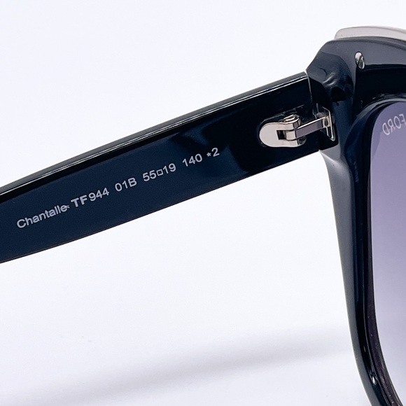 NEW TOM FORD CHANTALLE TOM FORD TF944 01B WOMEN SUNGLASSES TOM FORD FT0944 - Picture 12 of 13